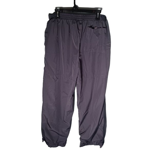 Vintage Wilson Parachute Pants Womens Large Y2K Gray Gorpcore Skater Zippers - Picture 5 of 11